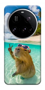 Чохол Сapybara vacation для Xiaomi 15 Ultra