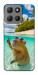 Чехол Сapybara vacation для Motorola Moto G15 4G