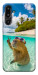 Чехол Сapybara vacation для Galaxy F16 5G