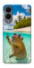 Чохол Сapybara vacation для Galaxy S25 Edge