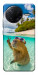 Чохол Сapybara vacation для Xiaomi Poco F7 Pro