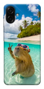 Чехол Сapybara vacation для Galaxy A07
