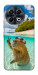 Чехол Сapybara vacation для TECNO Spark 30 Pro (KL7)