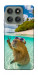 Чехол Сapybara vacation для Motorola Edge 60 Pro