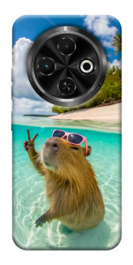 Чохол Сapybara vacation для TECNO Spark 30C (KL5n)