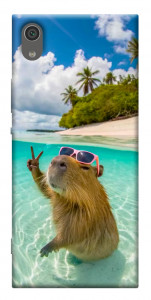 Чохол Сapybara vacation для Sony Xperia XA1 Dual