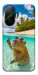 Чохол Сapybara vacation для Xiaomi Poco F7