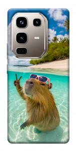 Чехол Сapybara vacation для Infinix Note 50 Pro 4G