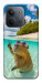 Чехол Сapybara vacation для Xiaomi Redmi 15C (Europe version)