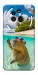 Чехол Сapybara vacation для Nothing Phone (3a) Pro