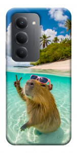 Чохол Сapybara vacation для Xiaomi Redmi 15 (Europe version)