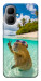 Чехол Сapybara vacation для Infinix Smart 10