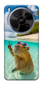 Чехол Сapybara vacation для ZTE Nubia V70 Max