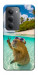 Чехол Сapybara vacation для Xiaomi Redmi 15 (Global)