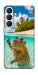 Чехол Сapybara vacation для Galaxy S26+