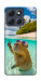 Чехол Сapybara vacation для Motorola Moto G86 Power