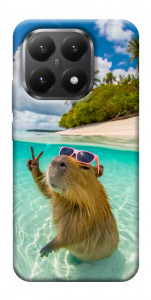 Чехол Сapybara vacation для Xiaomi 15T