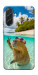 Чехол Сapybara vacation для Galaxy A37 5G