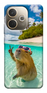 Чохол Сapybara vacation для Oppo A5 Pro 4G