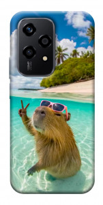 Чохол Сapybara vacation для Huawei Honor 200 Lite
