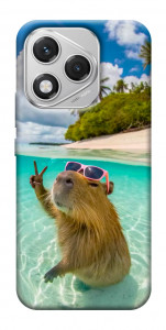 Чохол Сapybara vacation для Huawei Honor 400 Lite