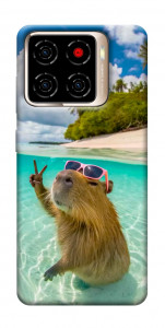 Чехол Сapybara vacation для ZTE Blade A56