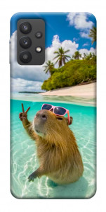 Чехол Сapybara vacation для Galaxy A32 5G