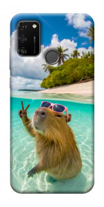 Чехол Сapybara vacation для Huawei Honor 9A