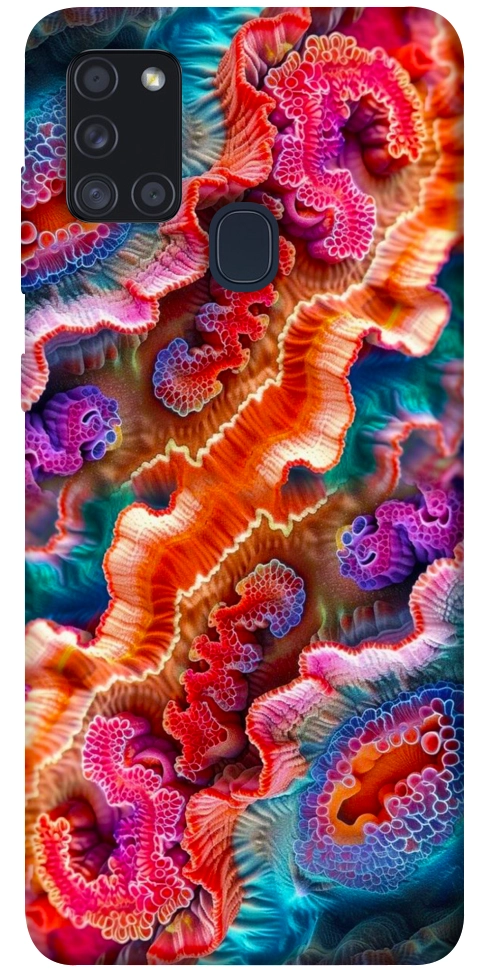 Чохол Corals для Galaxy A21s (2020)