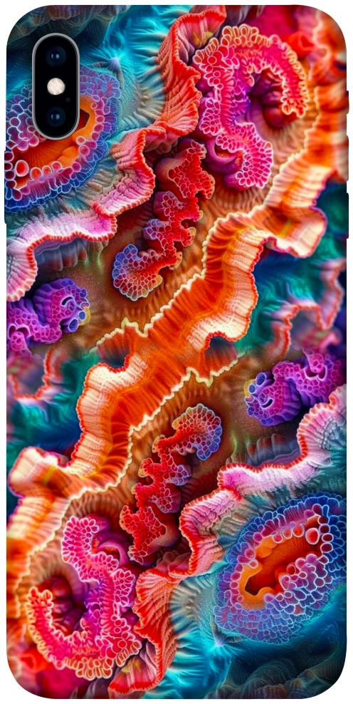 Чохол Corals для iPhone XS