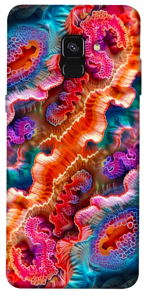 Чехол Corals для Galaxy A8 (2018)
