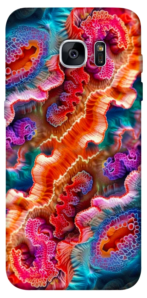 Чехол Corals для Galaxy S7 Edge