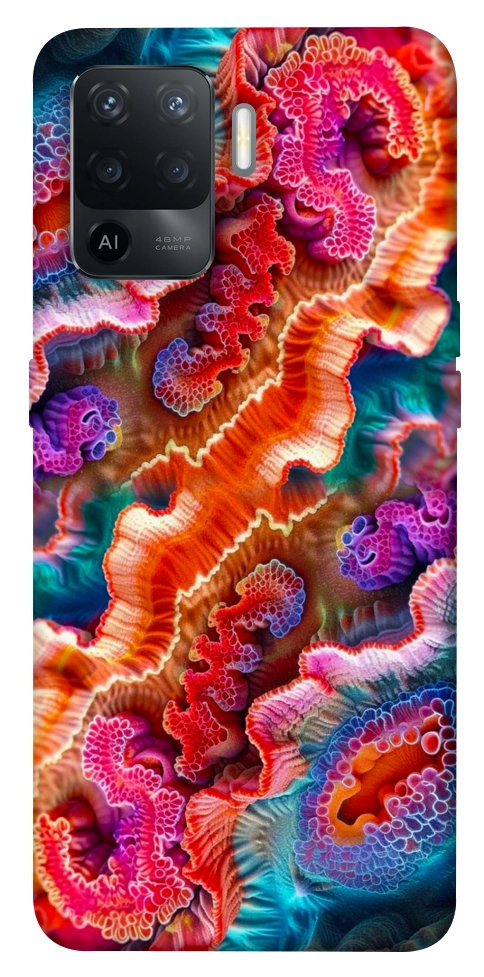 Чехол Corals для Oppo Reno 5 Lite