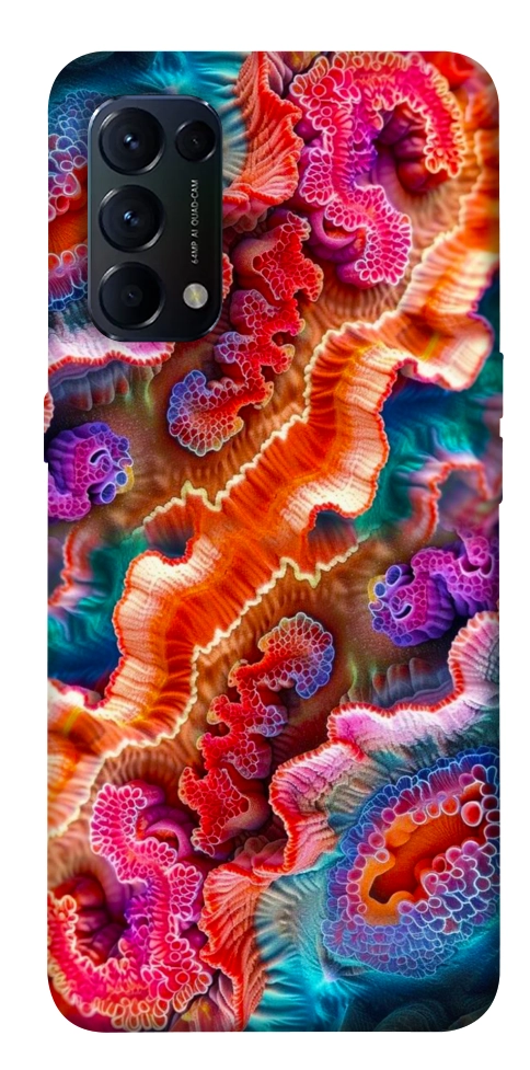 Чехол Corals для Oppo Reno 5 4G