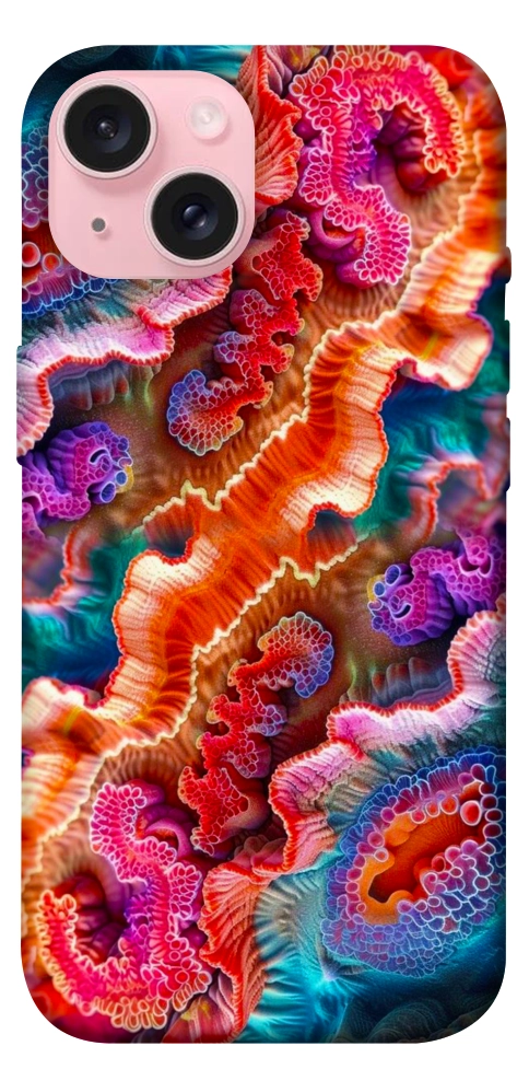 Чехол Corals для iPhone 15