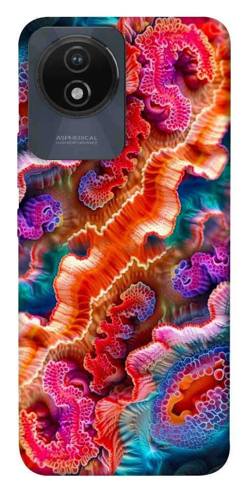 Чехол Corals для Vivo Y02