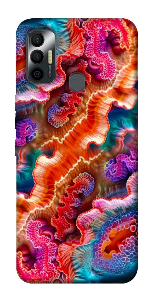 Чохол Corals для TECNO Spark 7