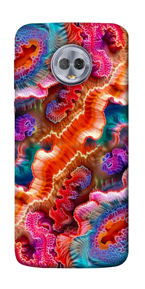 Чехол Corals для Motorola Moto G6 Plus