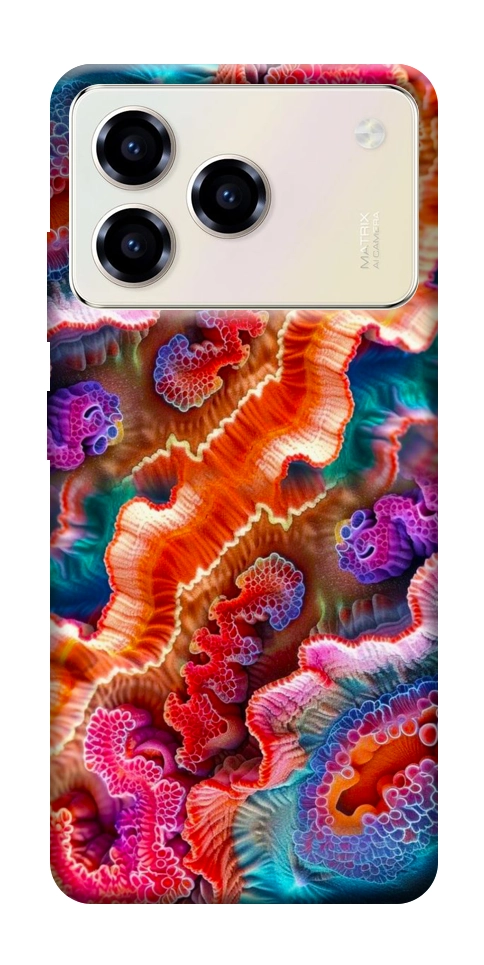 Чохол Corals для ZTE Blade A76 4G