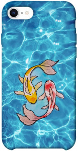 Чехол Koi fish для iPhone SE (2020)