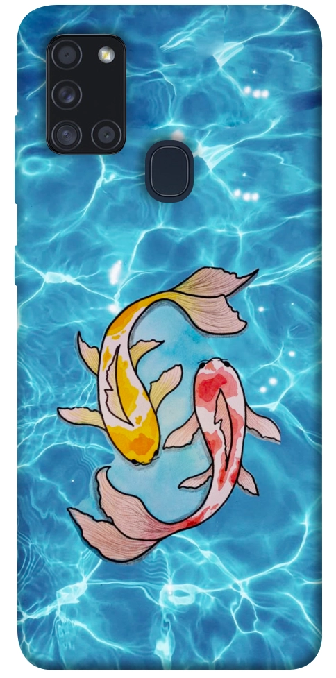 Чохол Koi fish для Galaxy A21s (2020)