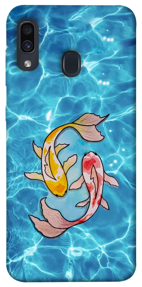 Чохол Koi fish для Galaxy A30 (2019)