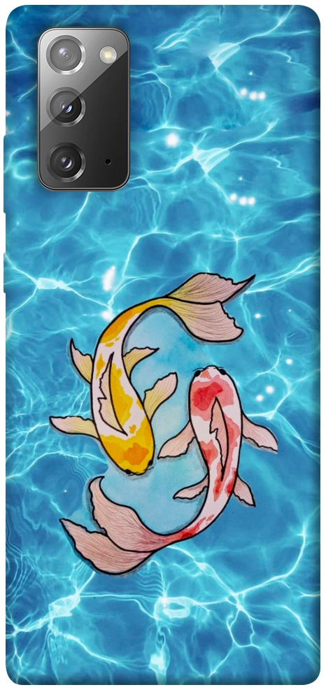 Чохол Koi fish для Galaxy Note 20