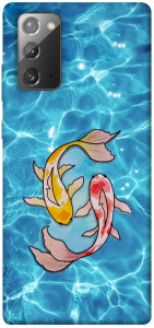 Чохол Koi fish для Galaxy Note 20
