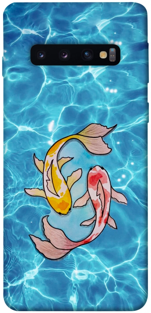 Чохол Koi fish для Galaxy S10 (2019)