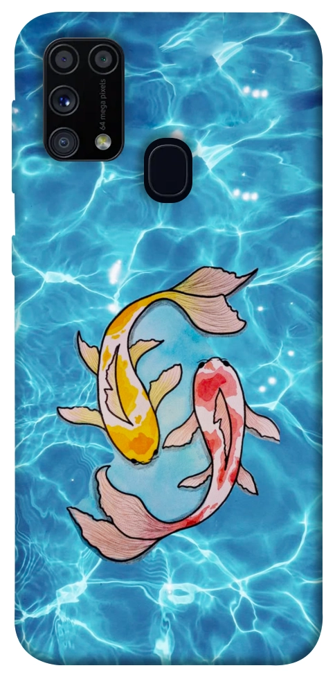 Чехол Koi fish для Galaxy M31 (2020)