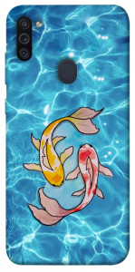 Чехол Koi fish для Galaxy M11 (2020)