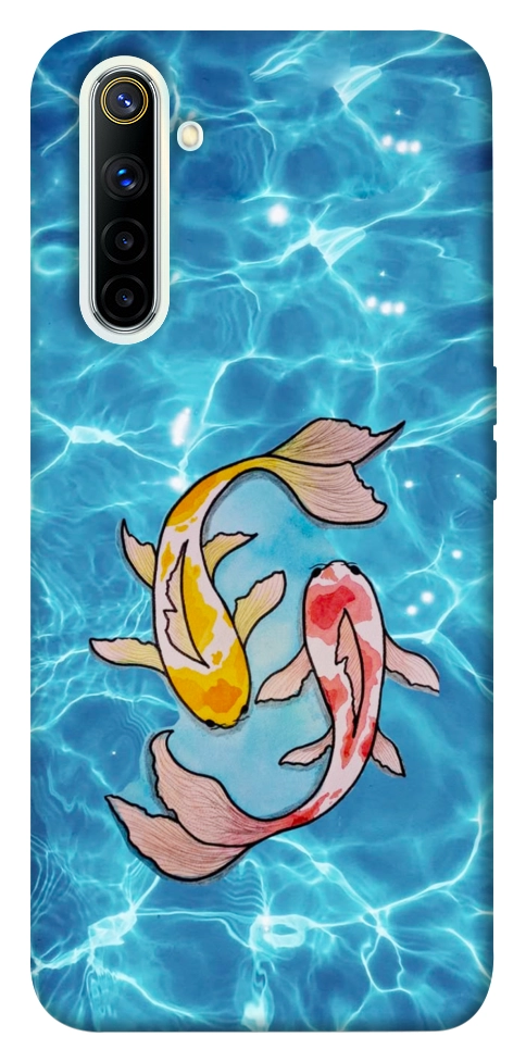 Чехол Koi fish для Realme 6