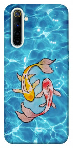 Чехол Koi fish для Realme 6