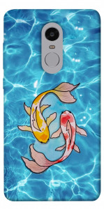 Чехол Koi fish для Xiaomi Redmi Note 4 (Snapdragon)